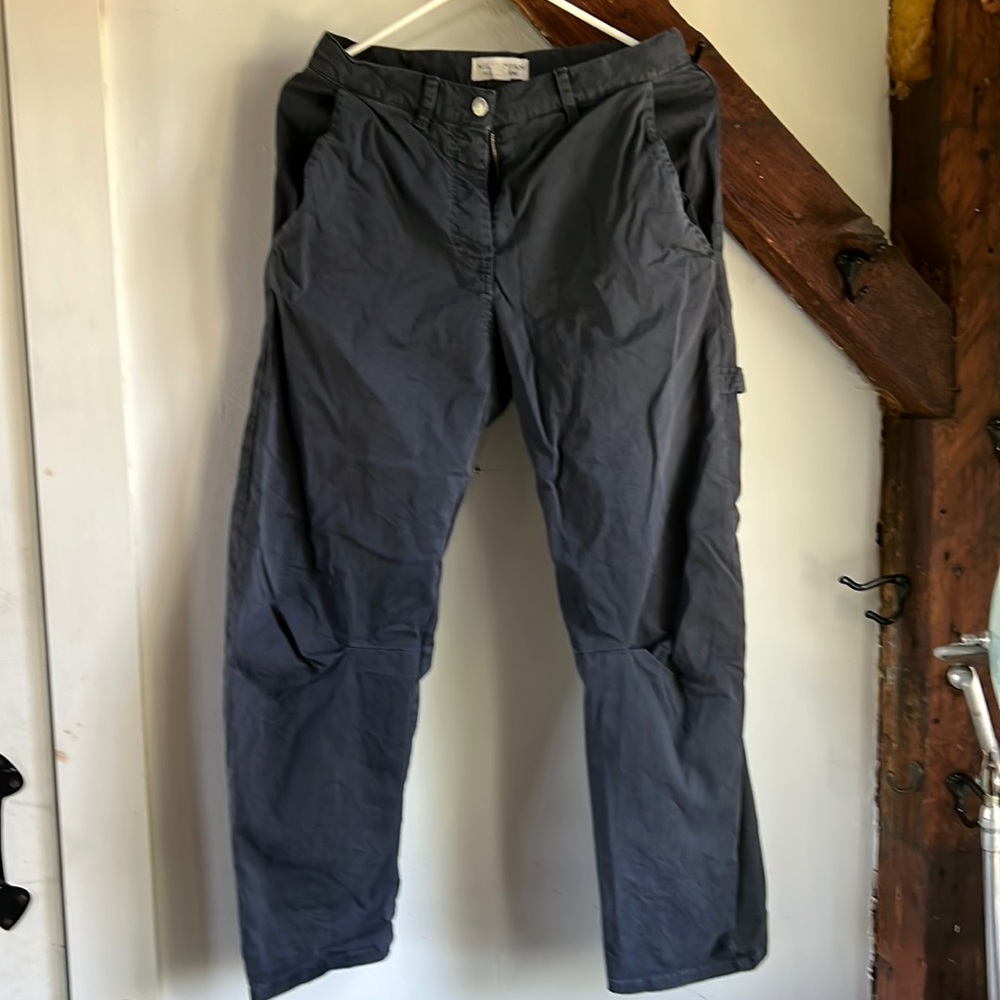 Nili lotan navy size 0 carpenter pant